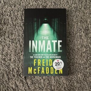 The Inmate by Freida McFadden Book